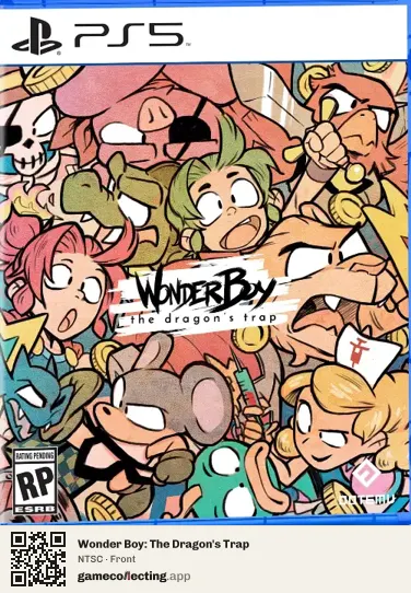 Wonder Boy: The Dragon's Trap PlayStation 5, NTSC box front