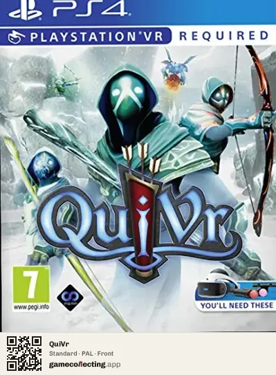 QuiVr PlayStation 4, PAL box front