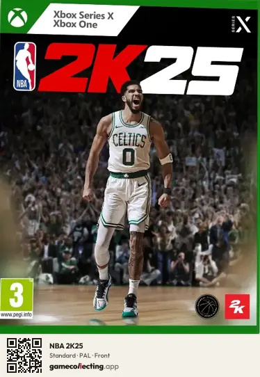 NBA 2K25 Xbox Series X, PAL box front