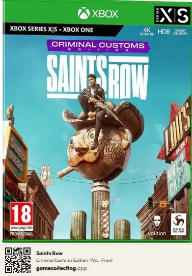 Saints Row Xbox Series X, PAL box front