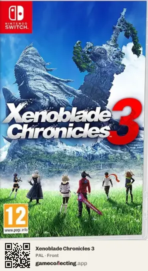 Xenoblade Chronicles 3 Nintendo Switch, PAL box front