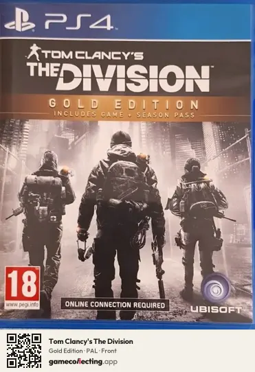 Tom Clancy's The Division PlayStation 4, PAL box front