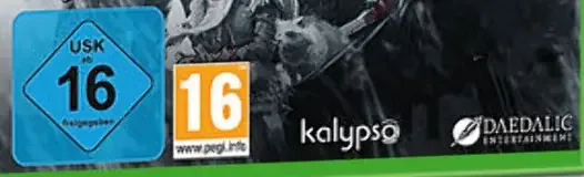 Shadow Tactics: Blades of the Shogun, the USK square on its front