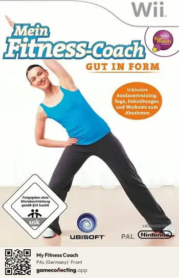 My Fitness Coach Nintendo Wii, Germany box front