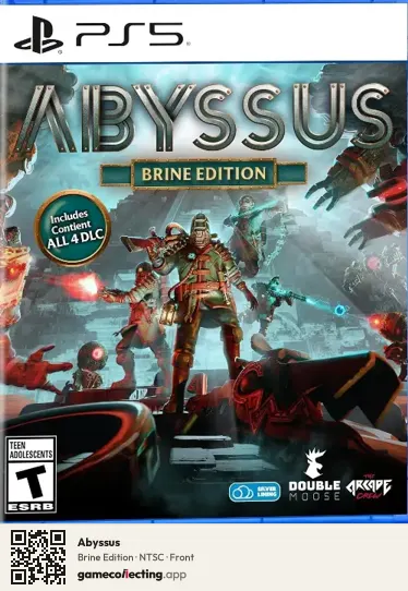 Abyssus PlayStation 5, NTSC box front
