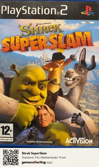 Shrek SuperSlam PlayStation 2, Netherlands box front