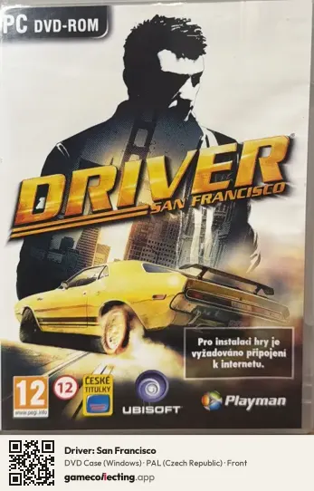 Driver: San Francisco Computer, Czech Republic box front