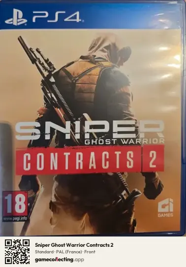 Sniper Ghost Warrior Contracts 2 PlayStation 4, France box front