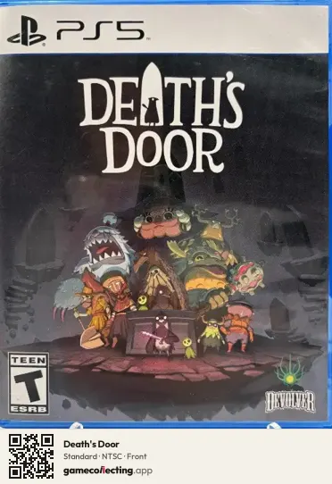 Death's Door PlayStation 5, NTSC box front