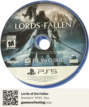 Lords of the Fallen PlayStation 5, NTSC disc