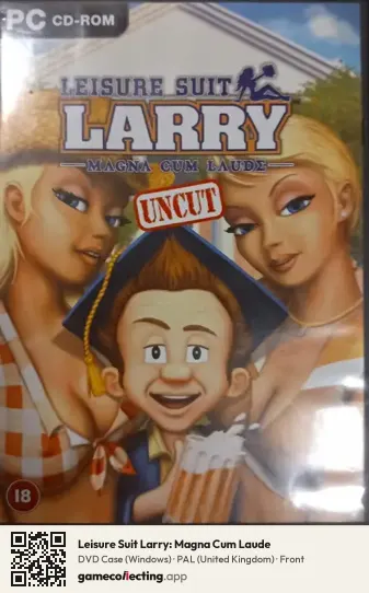 Leisure Suit Larry: Magna Cum Laude Computer, United Kingdom box front