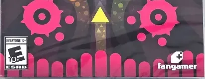Just Shapes & Beats, the ESRB box on its front
