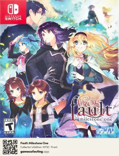Fault: Milestone One Nintendo Switch, NTSC box front