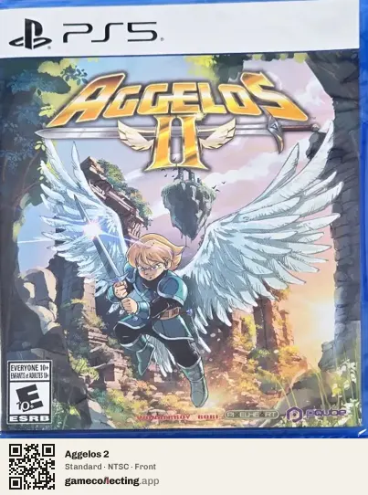 Aggelos 2 PlayStation 5, NTSC box front
