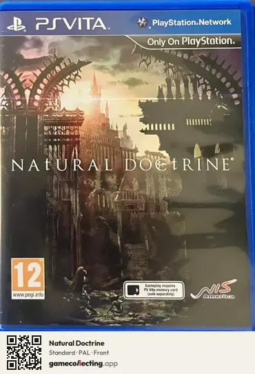 Natural Doctrine PlayStation Vita, PAL box front