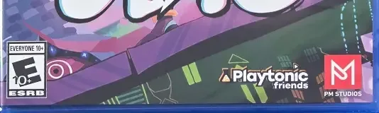 Elsie, the ESRB box on its front