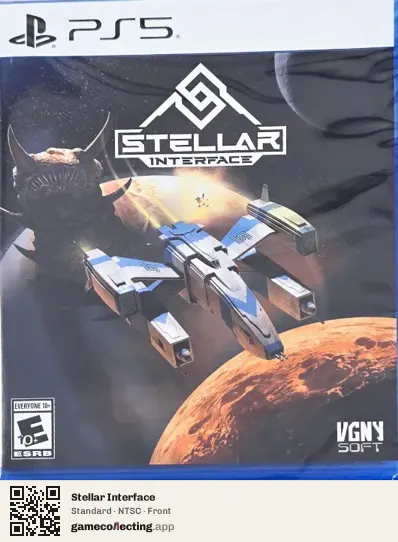 Stellar Interface PlayStation 5, NTSC box front