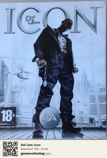 Def Jam: Icon PlayStation 3, PAL box front