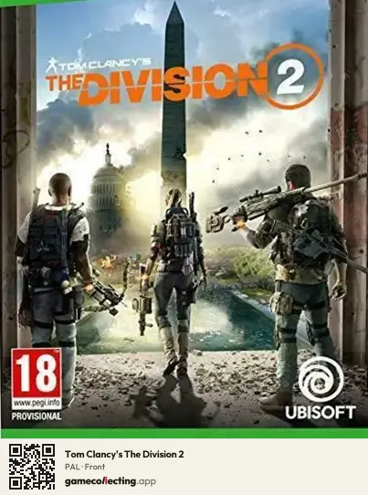 Tom Clancy's The Division 2 Xbox One, PAL box front