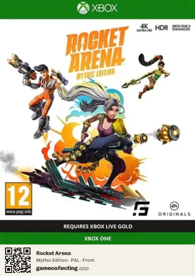 Rocket Arena Xbox One, PAL box front