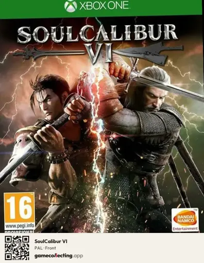 SoulCalibur VI Xbox One, PAL box front