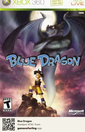 Blue Dragon Xbox 360, NTSC box front