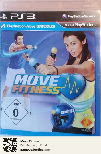 Move Fitness PlayStation 3, Germany box front