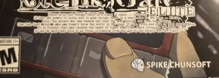 Steins;Gate Elite, the ESRB box on its front