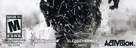 Call of Duty: Modern Warfare 3, the ESRB box on its front