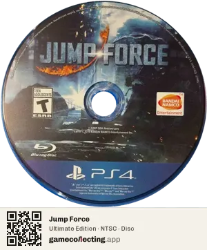 Jump Force PlayStation 4, NTSC disc