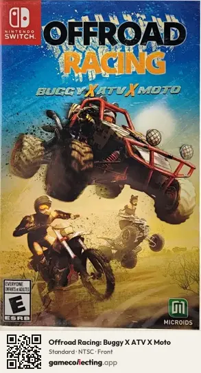 Offroad Racing: Buggy X ATV X Moto Nintendo Switch, NTSC box front