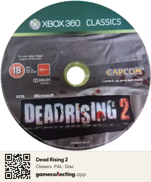 Dead Rising 2 Xbox 360, PAL disc