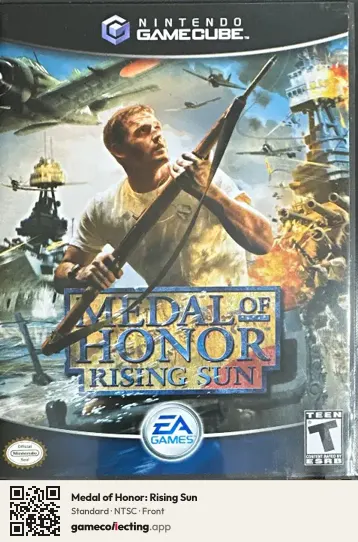 Medal of Honor: Rising Sun Nintendo GameCube, NTSC box front