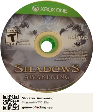 Shadows: Awakening Xbox One, NTSC disc