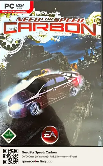 Need for Speed: Carbon Computer, Germany box front