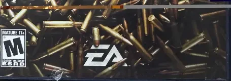 Black, the ESRB box on its front