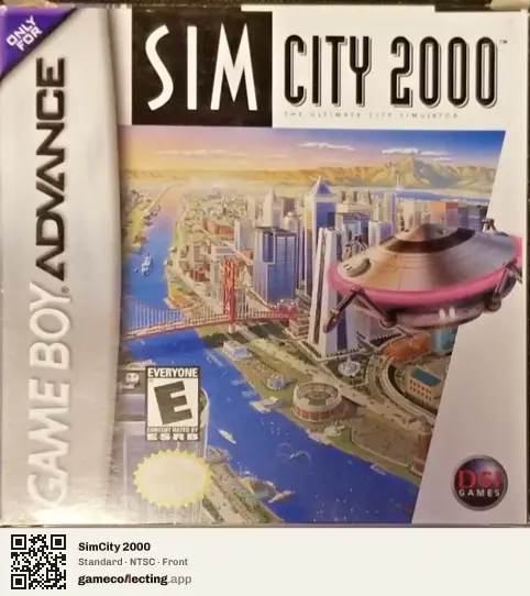 SimCity 2000 Game Boy Advance, NTSC box front