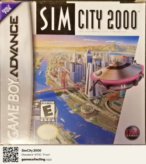 SimCity 2000 Game Boy Advance, NTSC box front