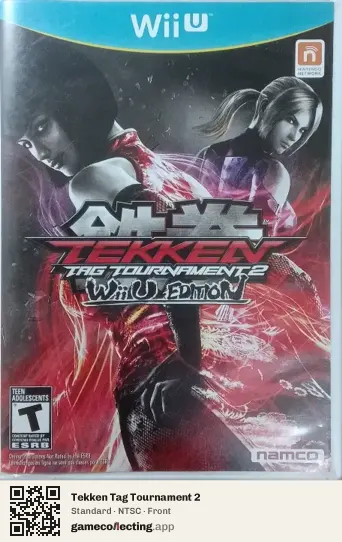 Tekken Tag Tournament 2 Nintendo Wii U, NTSC box front