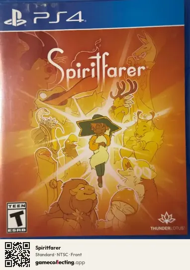 Spiritfarer PlayStation 4, NTSC box front