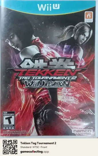 Tekken Tag Tournament 2 Nintendo Wii U, NTSC box front