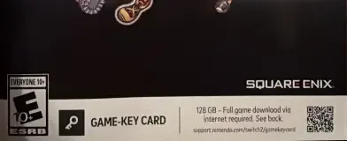 Kingdom Hearts Collection I–III, the ESRB box on its front