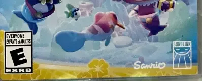 Hello Kitty Island Adventure, the ESRB box on its front