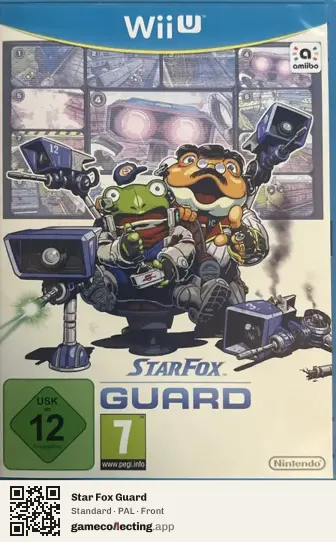 Star Fox Guard Nintendo Wii U, PAL box front