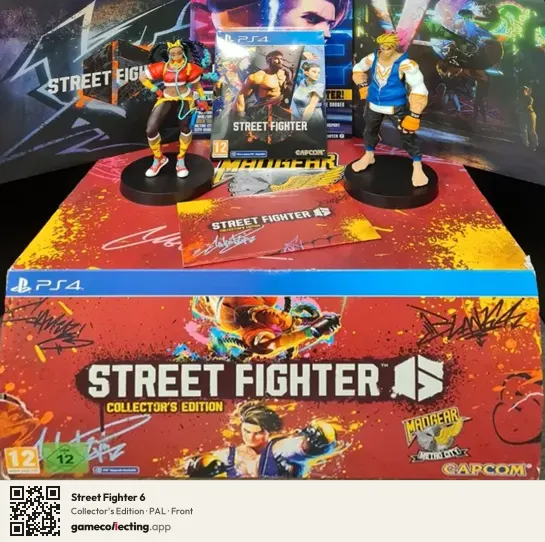 Street Fighter 6 PlayStation 4, PAL box front