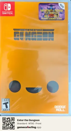 Enter the Gungeon Nintendo Switch, NTSC box front
