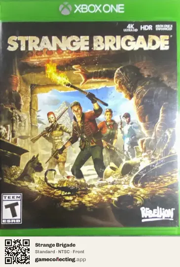 Strange Brigade Xbox One, NTSC box front