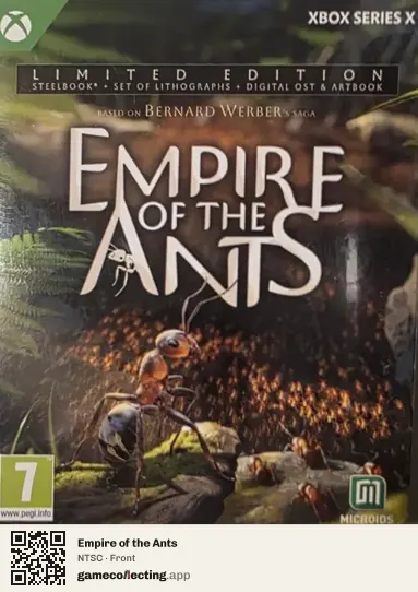 Empire of the Ants Xbox Series X, NTSC box front