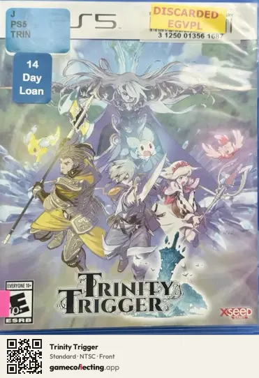 Trinity Trigger PlayStation 5, NTSC box front