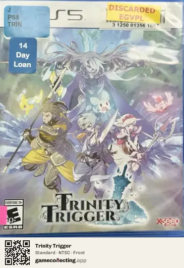Trinity Trigger PlayStation 5, NTSC box front